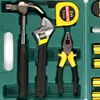 Atualização 2019 12 peças/set conjunto de ferramentas de reparo doméstico kit caixa de artesanato doméstico ferramentas mecânicas diy frete grátis