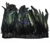 Hand Made Feather Cape Shawl Scarf Performance Dress Costume Cosplay Black Green for Halloween Christmas Party2925821