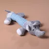 Hot Dog jouet animal de compagnie chiot en peluche son mâcher couineur cochon éléphant canard jouets YC0042