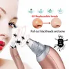 Elétrico facial facial acne cleanser cleanhead removedor de vácuo máquina de sucção portátil massageador de pele de beleza instrumento