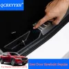 Car Styling Acero Inoxidable Interno y Externo Puerta Posterior Del Coche umbral Trim Decoración Accesorio Para Mazda CX-5 2017 2018