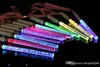 Venta caliente Juguetes de Navidad LED Cheer Glow Sticks Acrílico Burbuja Flash Varita Para Niños Juguetes Concierto Bar Discoteca Suministros para la fiesta