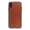 Mobiele telefoon hoesjes Echt hout TPU hoesje Arc Edge Case Houten beschermhoesjes voor iPhone Pro Max Xr Xs Max X 8 7 6 6S Plus e S10 S10e S20 Ultra Plus HDBH