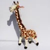 Madagaskar Alex Marty Melman Gloria Plysch Leksaker Lion Zebra Giraff Monkey Penguin Hippo Soft Toys 25cm 6pcs / Lot