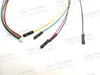 500PCS / Lot JST 1.0mm Sh1.0mm 5pin 5-polig kontaktkabelkabel med DuPont 1Pin 1P-kabel på slut Gratis frakt