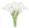 Verklig touch konstgjorda blommor bröllop dekorativa blommor calla lily falska blommor bröllop fest dekoration tillbehör gc2134