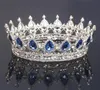 Bridal Wedding Jewelry Queen Crowns Tiaras Baroque Hair Accessories Vintage Kobiety moda nowe luksusowe opaski na głowę 2018 Spa6940575