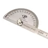 Professionell mätverktyg Rostfritt stål Digital Protractor Round Head Rotary Goniometer Angle Ruler Feramentas Manuais