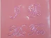 1 Rair Wedding Shoes Sticker Include"I DO" Or "ME TOO" Clear Rhinestones Bridal Shoe Bottom Decoration Cheap Modest 1 Usd One Pair