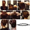 Magic Hair Pony Tail Maker Kunststoff Haar Styling Dutt Maker Shaper Zopf Halter Clip Twist Tool Haar Twist Styling Clip 3000 Stück