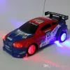 Hot-sale Remote Control Car Eletric Light Flash Car Bling Tire Automobile Race Car Toys Children Kids Gift Free Shipping