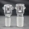 Recipiente para fumar de vidrio con pantalla de panal para bongs de vidrio Tubería de agua y plataforma petrolera Ashcatcher