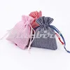 Wholesale- Christmas Party Sacks Vintage Weddings Parties Favor With Drawstrings Gift Bags Packaging Bag