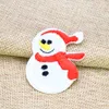 10 Stück Weihnachts-Schneemann-Stickerei-Patches für Kleidung, Taschen, DIY, zum Aufbügeln, Transfer-Applikations-Patch für Kleidungsstücke, zum Aufnähen von Stickereien, Bad197r