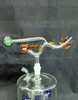 Partihandel Glass Hookah -tillbehör, Glass Bong -tillbehör, Classic Dragon Pot, gratis frakt, stor bättre