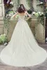 White Champagne Lace Wedding Dresses 2016 New Ball Gown Sweetheart Appliqued With Bow Sash Lace-up Back Floor Length Bridal Gowns CPS241