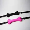 En kaliteli açık ağız gag top gag bdsm deri koşum takımı gag seks oyuncakları esaret kısıtlamaları sm seks ürünleri kadınlar için seks ürünleri