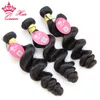 Queen Hair Products 100 Unprocessed Virgin Hair 5pcs Peruvian Loose wave Weft 12 28 in our stock DHL 5046796