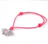 Hot ! 50pcs Alloy Bee Bracelets DIY Handmade jewelry Wax rope Bracelets wholesale