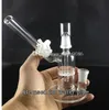 Andra rökare tillbehör keck plast tillverkare vit laboratorium lab clamp clip connect glas bong 14mm 18mm för ditt val