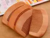 Gratis frakt Träkam Naturhälsa Cherry Wood Comb Anti-Static Care Cherry Wood Comb