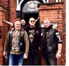 NOVA SCOTIA MOTORCYCLE FAJNA DUŻA NASZYWA NA BACK CLUB VESTOUTLAW BIKER MC PATCH 243u