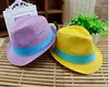 2015 nya stilar Barn Fedora Hat Kids Sunhats Sommarflickor Boys Hat Kids Caps