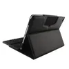 Tablet PC Kablosuz Bluetooth Klavye Kılıfı Blueooth Klavyeler Kapak Kılıfları Apple iPad Pro için ABS Deri Ayrılabilir Standı Tutucu 12.9 inç