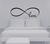 Großhandel Aufkleber Große Infinity Symbol Aufkleber Liebe Schlafzimmer Dekor Zitate Wand