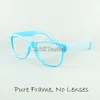 Kids Eyewear Children Funny Toy Sunglasses Frame 12 Candy Colors No Lens Fashion Decoration Eyeglasses8604680