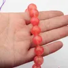 Cuentas redondas naturales de cuarzo cereza transparente de 14mm para hacer bricolaje, joyería, collar, pulsera, cuentas de piedra sueltas de 28 Uds para ventas al por mayor