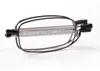 NEW Arrival Foldable Reading Glasses With Hard Case, Black Portable Flexible Reader 10pcs/lot Free shipping