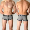 Neue Herren-Sexy-Unterwäsche, H-Q-Baumwoll-Boxershorts, breiter Gürtel, Jitu-Gay-Four-Shorts, bequeme Sweat-Shorts
