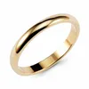 Unico anello in tungsteno in oro 14 carati fede nuziale uomo donna infinito dichiarazione nuziale gioielli regali di nozze Natale195A
