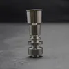 Domeless Titanium Nail Ti Nail 14mm or 18mm Female Grade 2 Titanium Domeless Rig Nail for Glass water Bongs Rips and Dabs Free shipping