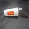 McDonald Cup Dab Concentrate Grexahs Huile de gréement d'huile Bong Bong 14 mm Joint