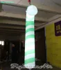 2m Lighted Inflatable Canes Christmas Pendant Hanging Candy Cane with Lights for Christmas Ornament