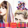 S coloré populaire produits de cheveux colorés Clip sur dans les Extensions de cheveux 20quot postiches de mode Girl039s coloré Hair7672132