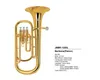 Mässing super bariton tuba kolvhorn wcase0123456784406211