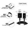 Micro USB Sync Data Cable Charging Cords Charger Line With Retail Box Package for Samsung S7edge S6edge S7 S6 HTC LG 3m/10ft 2m/6ft 1m/3ft