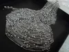 Tägliche Angebote großhandelspreis 5 meter / los Silber Edelstahl Mode Perlen Link kette DIY schmuck finden / Kennzeichnung Frauen 4mm kugel fein