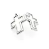 2016 Hot !! Silver Cross magnetic glass floating charm locket Zinc Alloy 40*30mm (chains included for free)LSFL015-1