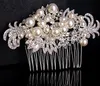 2015 nieuwe collectie luxe zware kristallen haar kammen parels haaraccessoires bruiloft bruids tiaras hoofd juweel TS00093