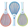 Mosquito Nets Swatter Bug Insect Elektrische Vlieg Zapper Killer Racket Oplaadbaar met LED-zaklamp Huishoudelijke zonsondergang Pest Control