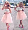 2016 Instock Barato Verano Tutu Falda Tulle Corta Dama de honor Vestidos 7 Capas Faldas Femenas Faldas Chicas Moda Moda Bola Rodilla Duración