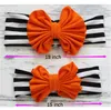 Coréen Lady / bébé Hallowmas Head Wrap streak Babushka paillette bowknot bandeau femme Paillettes arc bandeau cheveux Accessoires pour cheveux FD6571
