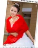 Elegant Wedding Bridal Wraps And Shawls Winter Party Dresses Warm Wedding Accessories White Red Faux Fur Bolero Women209m