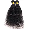 バージンブラジルの髪緯糸の髪の毛織りウォーターウェーブバンドル8-34inch未処理のペルーのインドのモンゴルの織りのバルクの髪の拡張