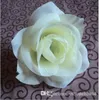 Hot 100pcs Diameter Silk Artificial Flower Peony Camellia Fake Rose Flower Heads for Wedding Christmas Party Decorative flower