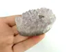 Free Shipping Wholesale High Quality Natural Amethyst Cluster Smoking pipes CRYSTAL quartz Tobacco Pipes healing Hand Pipes FREE POUCH
